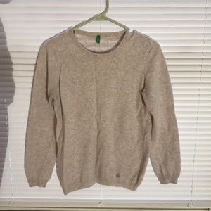 Cream wool sweater